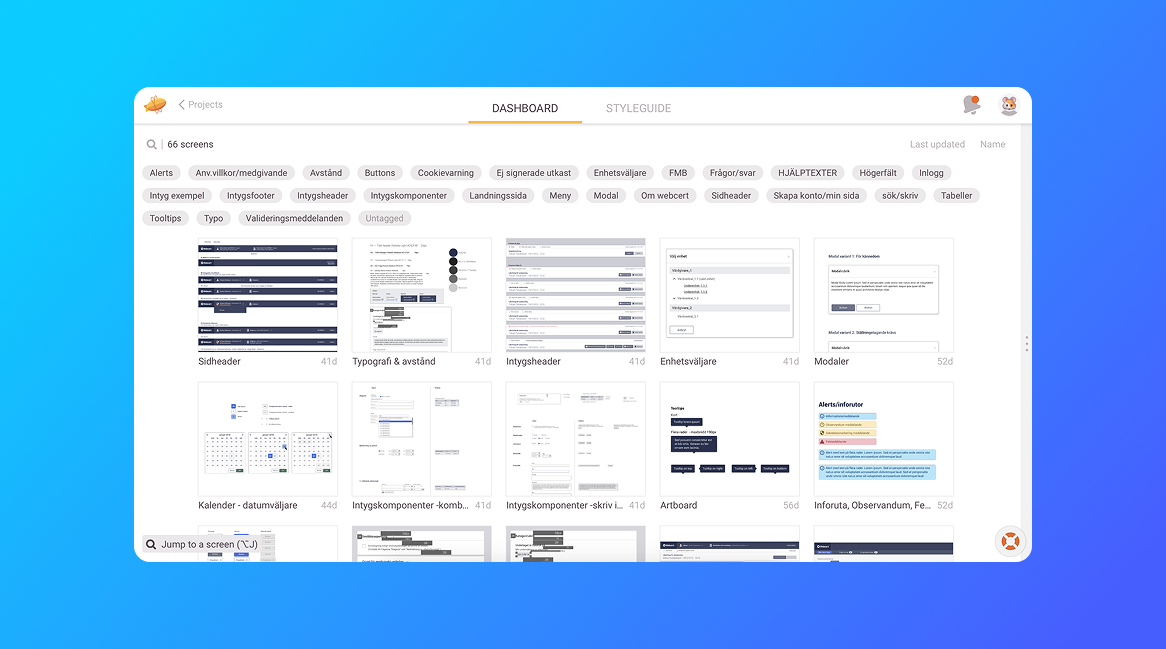 Design system Sketch